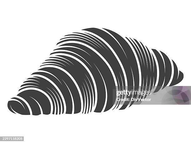 croissant icon - brunch stock illustrations