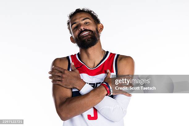 Trae Young of the Washington Wizards poses for a portrait during Media Day at CareFirst Arena on September 28, 2026 in Washington, DC. NOTE TO USER:...