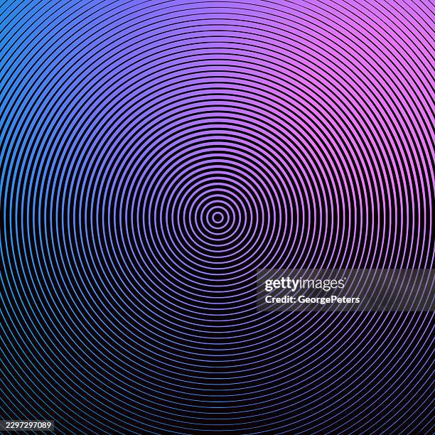 concentric circles abstract background - epicenter stock illustrations