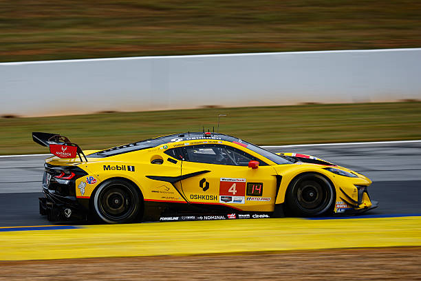 Corvette Racing by Pratt Miller Motorsports, Corvette Z06 GT3.R, GTD Pro: Tommy Milner, Nicky Catsburg, Nico Varrone during the IMSA WeatherTech...