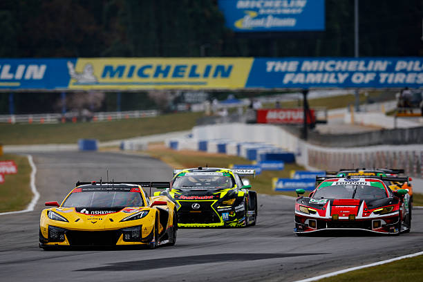 Corvette Racing by Pratt Miller Motorsports, Corvette Z06 GT3.R, GTD Pro: Tommy Milner, Nicky Catsburg, Nico Varrone during the IMSA WeatherTech...