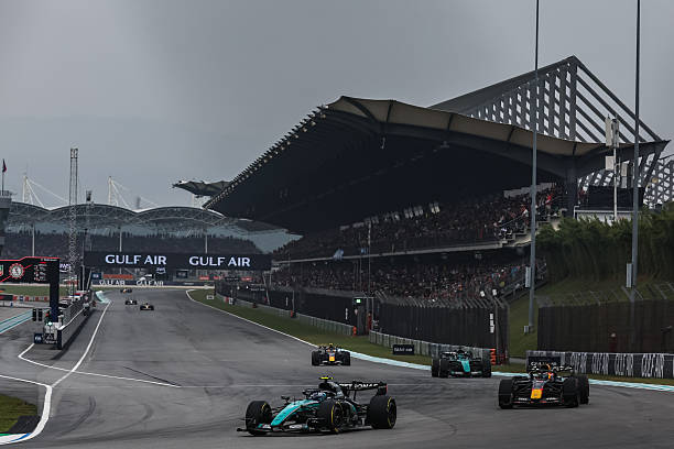 Kimi Antonelli of Italy and Mercedes-AMG PETRONAS F1 Team in action during the race of the Formula 1 Gulf Air Bahrain Grand Prix on October 04, 2026...