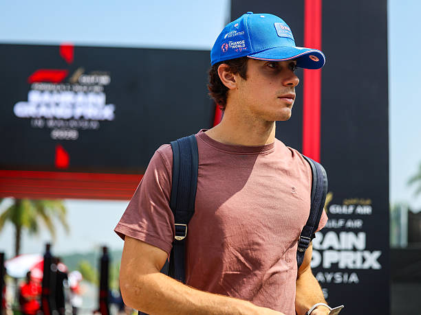 Franco Colapinto of Argentina and Alpine F1 Team walks in the paddock during previews ahead of the F1 Grand Prix of Bahrain in Malaysia at Sepang...