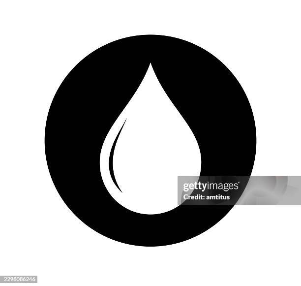 drop symbol - raining park stock illustrations