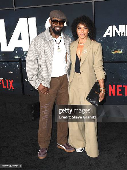 Wellpoint Permit Michael Jai White, Gillian White arrives at the World Premiere Of ...