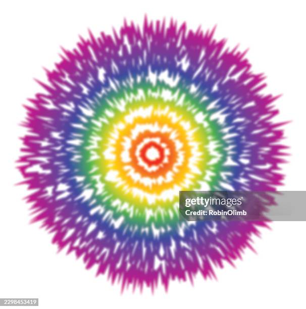 psychedelic tie dye background - tie dye background stock illustrations