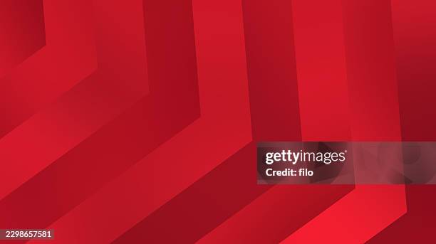 red gradient layers abstract background - heating radiator stock illustrations