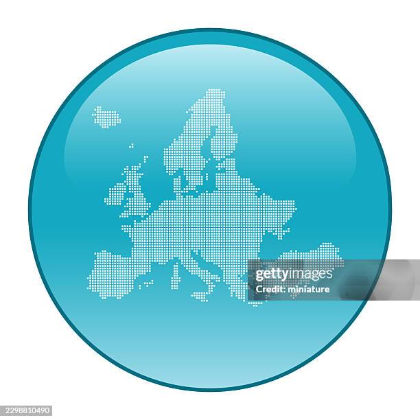 europe map - poland map dots stock illustrations