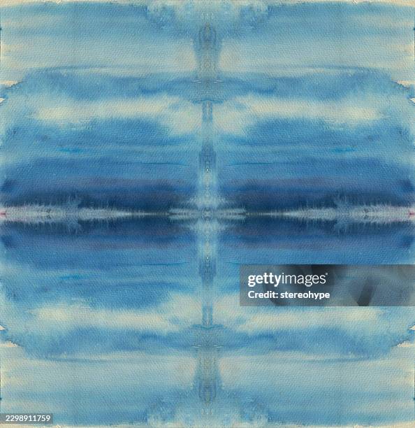 event horizon - breaking through clouds stock illustrations