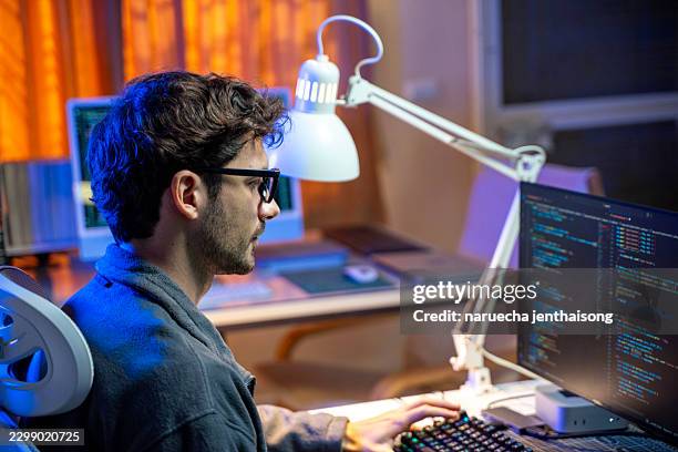 cloud security architect designs protected data ecosystems. - javascript stock pictures, royalty-free photos & images