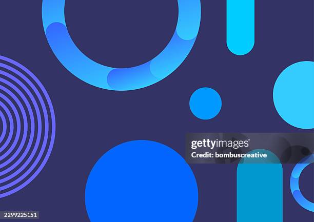 abstract geometric background - colourful background studio stock illustrations