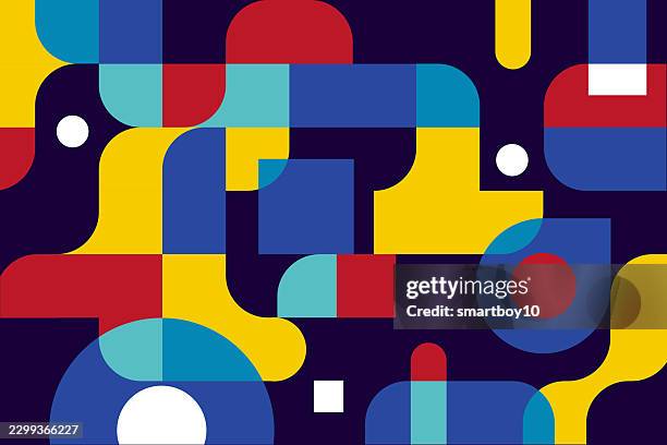 abstract geometric pattern - mindfulness background stock illustrations