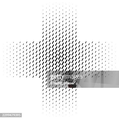 Black diagonal dash marks form a centered cross-like pattern on a white background, with denser markings in the middle and lighter spacing toward the edges. Black diagonal dash marks form a centered cross-like pattern on a white background, with denser markings in the middle and lighter spacing toward the edges.