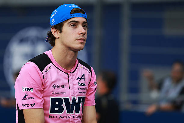Franco Colapinto of Argentina and Alpine F1 on the drivers parade prior to the F1 Grand Prix of Singapore at Marina Bay Street Circuit on October 11,...