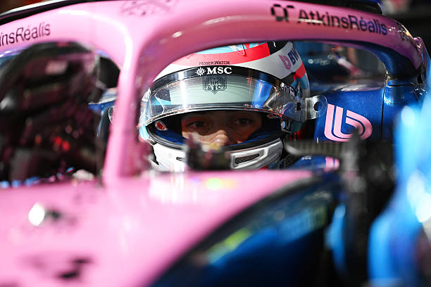 Franco Colapinto of Argentina and Alpine F1 prepares to drive prior to the F1 Grand Prix of Singapore at Marina Bay Street Circuit on October 11,...