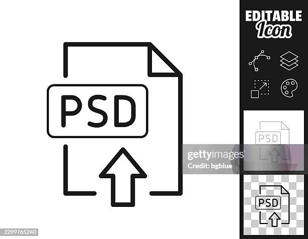 psd file upload. icon for design. easily editable - transfer pricing documentation stock illustrations