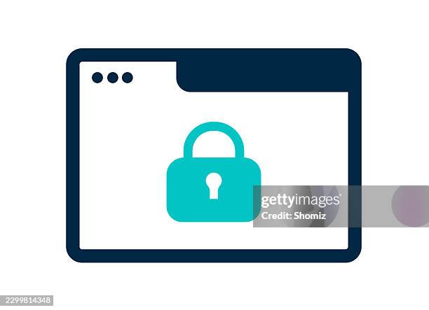 lock security solid icon. - tick bug icon stock illustrations