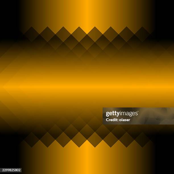 golden yellow glow with dark diamond patterns and soft gradients, creating a symmetrical decorative background with a luminous center and deep black edges. - dappled light background stock illustrations