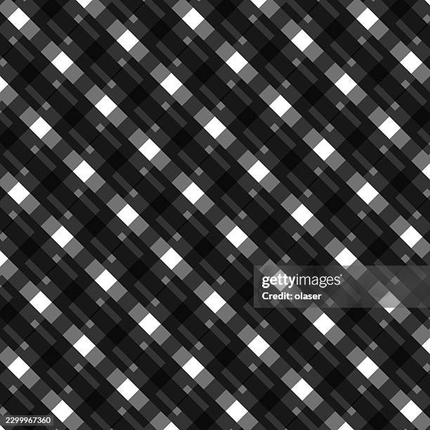 diagonal black, gray, and white geometric pattern with repeating diamond shapes and layered stripes creating a high-contrast textured surface. - white diamond background stock illustrations