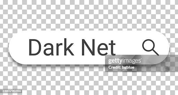dark net - search bar on transparent background - dark web stock illustrations