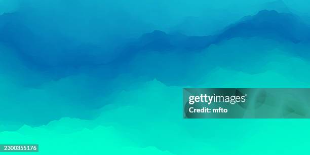 blue abstract background - large wave stock illustrations