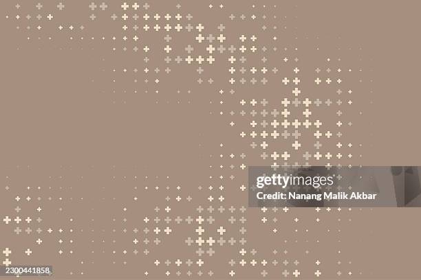 colorful halftone gradient pattern for background design - abstract plus pattern stock illustrations