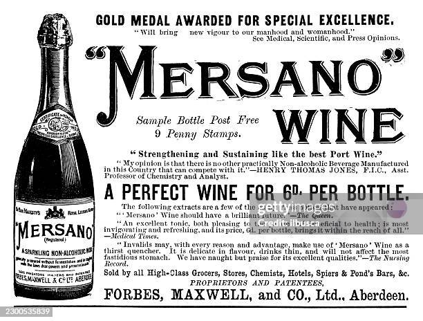 mersano wine advertisement - data scientists stock illustrations