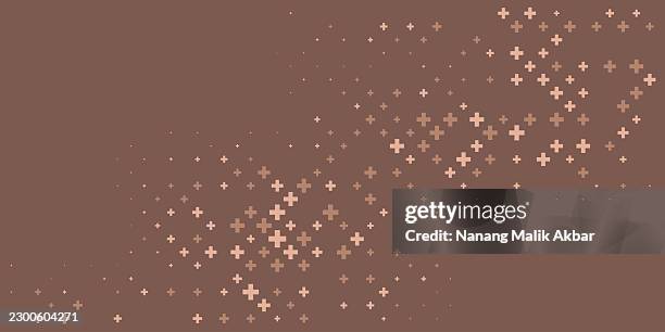 colorful halftone gradient pattern for background design - abstract plus pattern stock illustrations