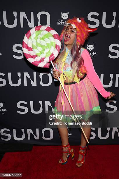 J P Stringer Sai Suman attends the Suno Presents Strega Costume Ball 2026 at Serra ...