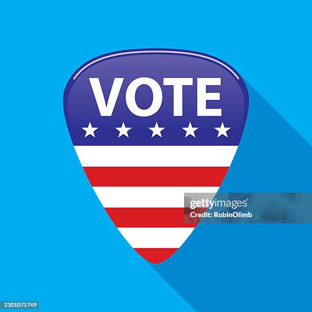 vote guitar pick - guitar pick stock illustrations