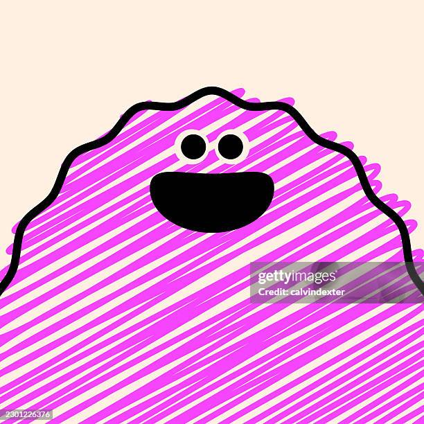 happy wavy and scribble style emoji - customer review stock illustrations