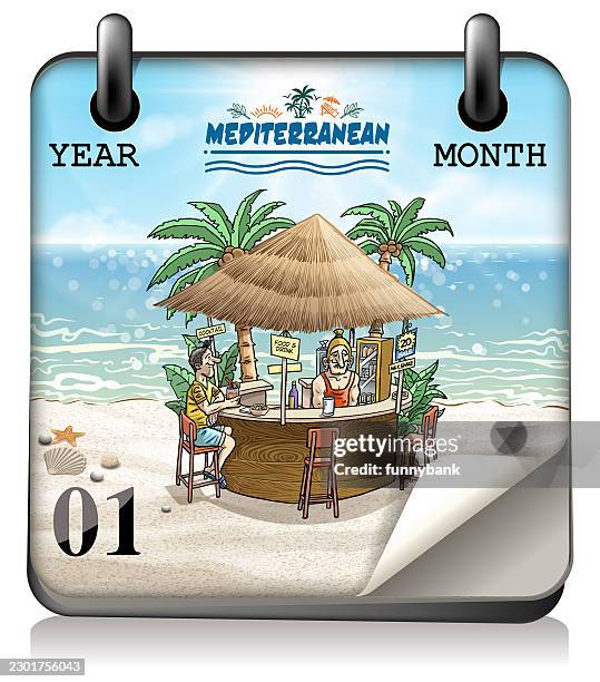 heat missing - tiki bar stock illustrations