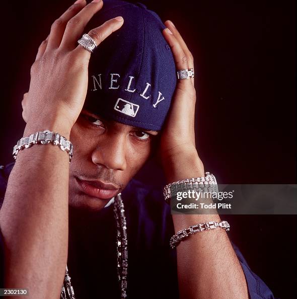 Nelly Rapper Drawing Rapper 'Nelly', poses for portraits in a New York City hotel on... News ...