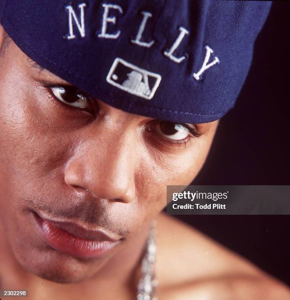 Rapper 'Nelly', poses for portraits in a New York City hotel on Wednesday, September 6, 2000. Todd Plitt/Imagedirect