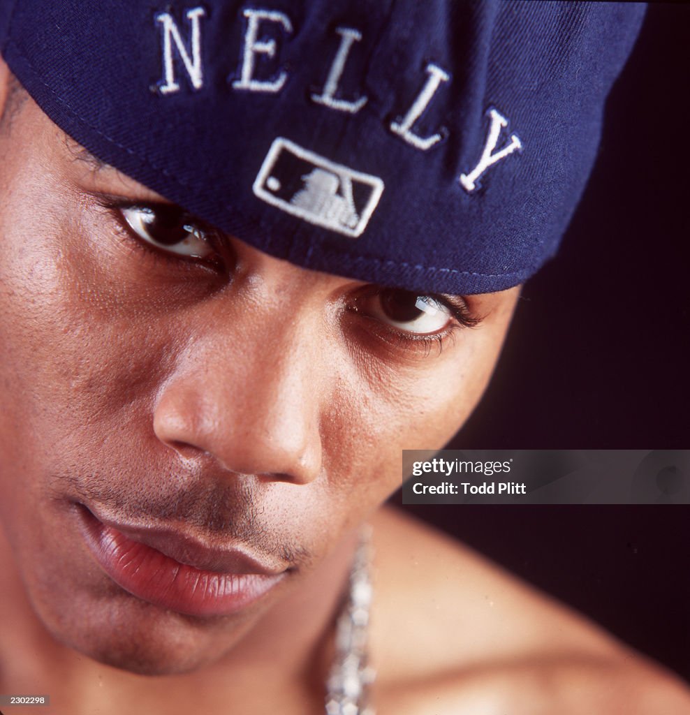 Nelly Rapper Drawing Rapper 'Nelly', poses for portraits in a New York City hotel on... News ...
