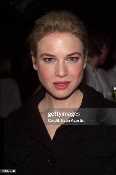 Actress Renee Zellweger at the 'Bridget Jones's Diary' film premiere at the the Ziegfeld Theater in New York City. . Photo: Evan Agostini /...