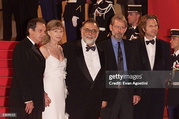 Francis Ford Coppola and guests arrive for the premiere of Apocalypse Now Redux at the 54th Cannes Film Festival in Cannes, France, 5/11/01. Photo by...