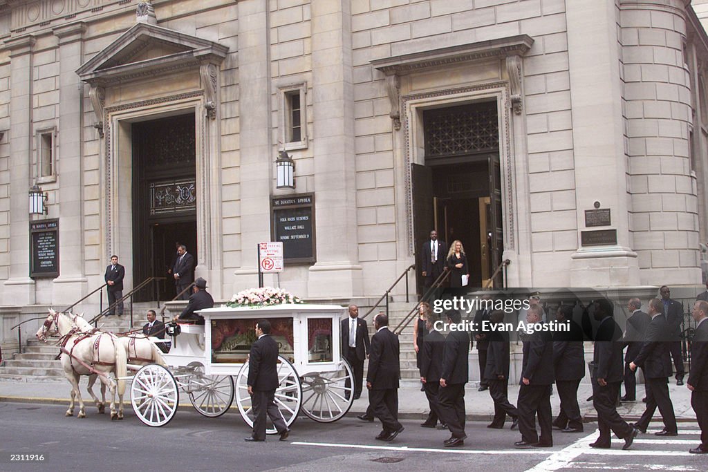 Aaliyah's funeral