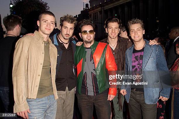 Nsync Mj 43 Michael Jackson 30th Anniversary Celebration Nsync Stock Photos ...
