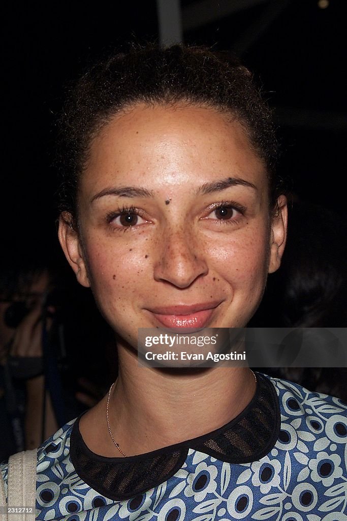 Maya Rudolph attends the Marc Jacobs fashion show at Pier 54 in New