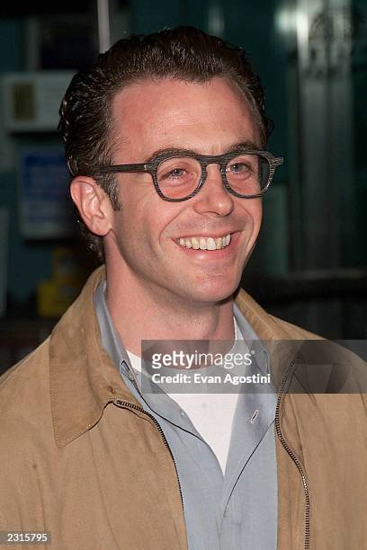 Actor David Eisenberg arriving for a screening of "Shallow Hal" to benefit pediatric programs of St. Vincent's Hospital in New York City. 11/7/2001....