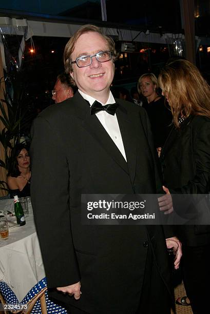 Paul Allen at the "About Schmidt" Pre-Premiere party at Carlton Beach during the 55th Cannes Film Festival in Cannes, France. May 21, 2002. Photo:...