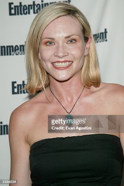 Actress Amy Locane at Entertainment Weekly's First Annual It List Party at Milk Studios in New York City. June 24 2002. Photo: Evan...