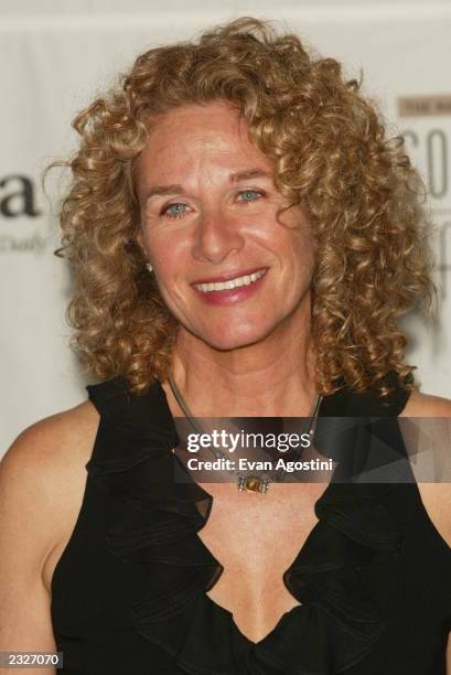 Carole King, recipient of The Johnny Mercer Award, at the 33rd Annual Songwriters Hall Of Fame Awards induction ceremony at The Sheraton New York...