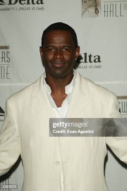 Brian McKnight at the 33rd Annual Songwriters Hall Of Fame Awards induction ceremony at The Sheraton New York Hotel in New York City. June 13 2002....