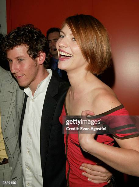 Ben Lee and Claire Danes arriving at the "Igby Goes Down" premiere after-party at Splashlight Studios in New York City. September 4, 2002. Photo by...