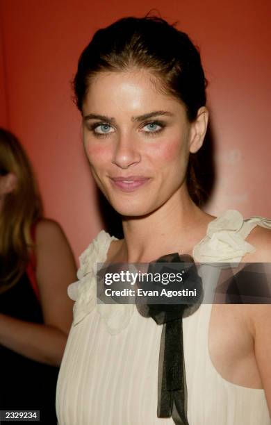 Actress Amanda Peet arriving at the "Igby Goes Down" premiere after-party at Splashlight Studios in New York City. September 4, 2002. Photo by Evan...