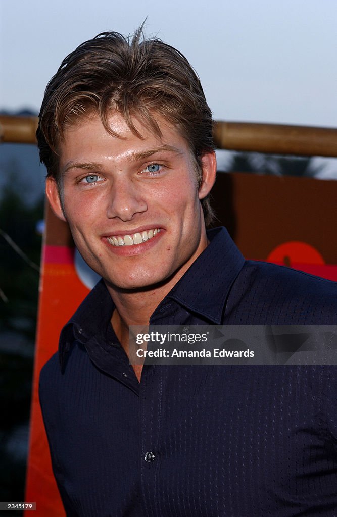 Chris Carmack at "The O.C." kickoff party