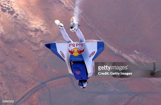 Felix Baumgartner, world-renowned B.A.S.E jumper, is pictured in this undated handout photo. Baumgartner will attempt the first unpowered crossing of...