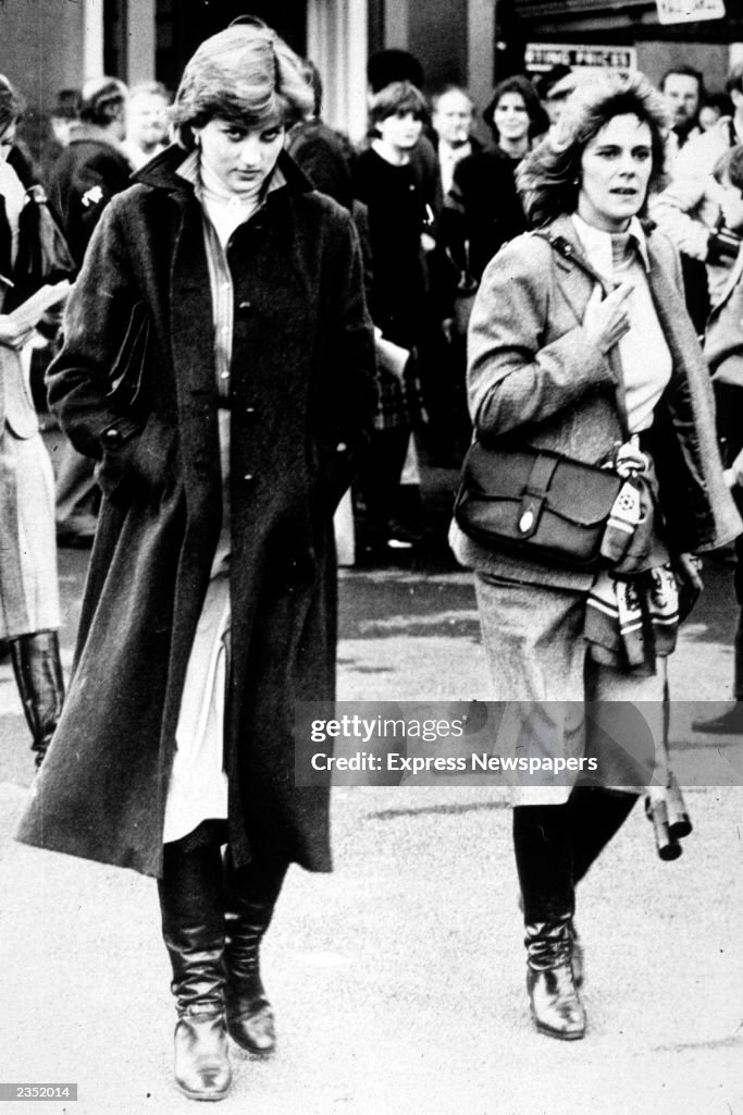 Diana & Camilla At Ludlow Races